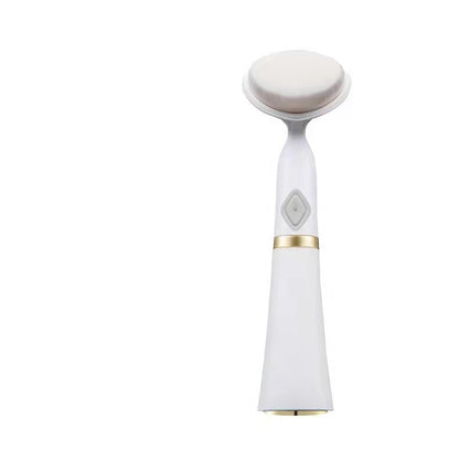 Facial Cleanser Brush Portable Size 3D Face Cleaning Face Beauty Gym From House White set