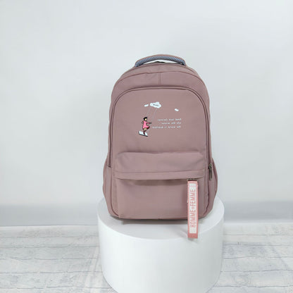 Schoolbag Fashion Casual Large Capacity Multi-functional Backpack Men DealSniper.net Pink 2style 45x30x15cM