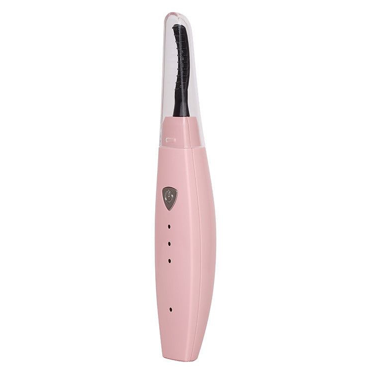 Electric Heated Eyelash Curler USB Rechargeable Eyelashes Curler Beauty DealSniper.net Pink USB