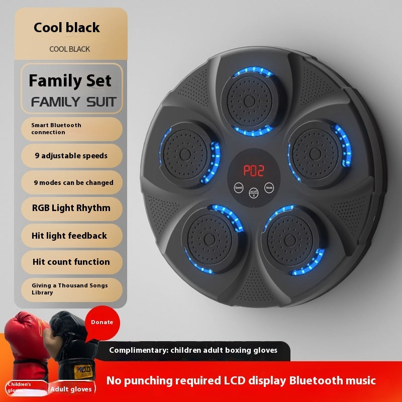 Children's Music Boxing Machine Blue Light Hitting Kids Gym From House Suit2