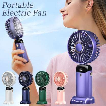 USB Rechargeable Mini Portable Handheld Electric Fan Gadgets DealSniper.net