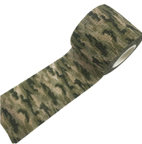 Camouflage Non-woven Elastic Bandage (Self-adhesive) Outdoor DealSniper.net 5style 5cm 1pc