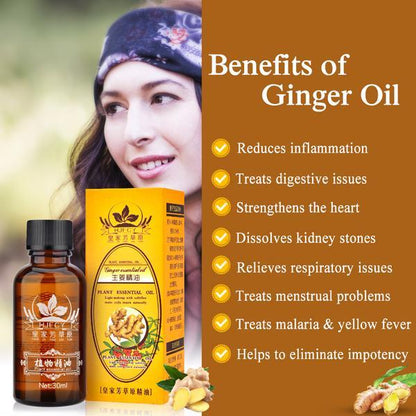 Plant Therapy Lymphatic Drainage Ginger Oil Beauty DealSniper.net