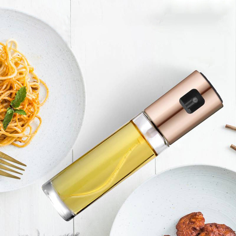 BBQ Healthy Kitchen Cooking Oil Vinegar Spray Bottle Kitchen dealsniper-net