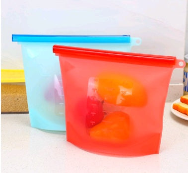 Silicone fresh-keeping bag vacuum sealed bag food Kitchen dealsniper-net