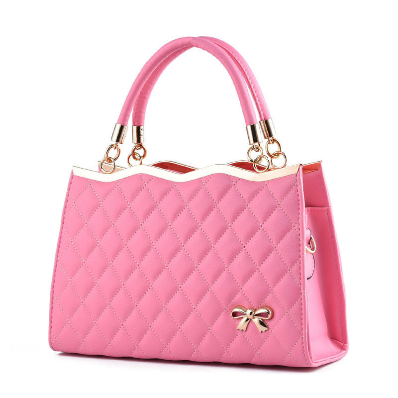 Crossbody shoulder bag with bow Women Gym From House Pink