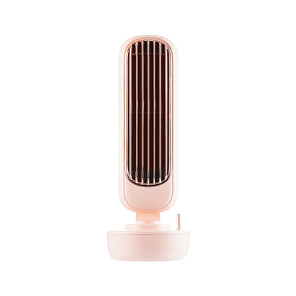 Humidifier Fan 2 in 1 Portable Desktop Mini Fan Home dealsniper-net Pink