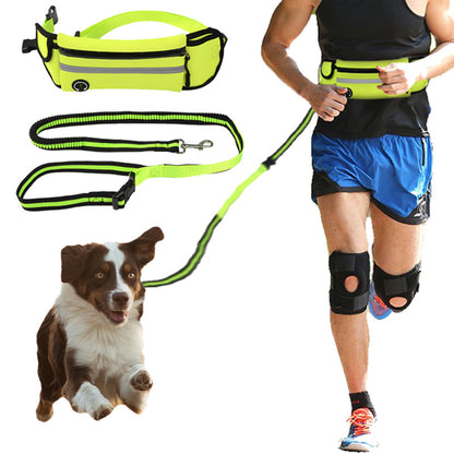 Pet Waist Bag Sports Traction Rope Reflective Waterproof Running Traction Rope Pets dealsniper-net