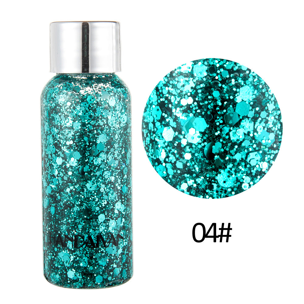 Eye Glitter Nail Hair Body Face Glitter Gel Art Heart Loose Sequins Beauty dealsniper-net Green