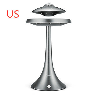 Magnetic Levitation Table Lamp Home Decor dealsniper-net Grey US