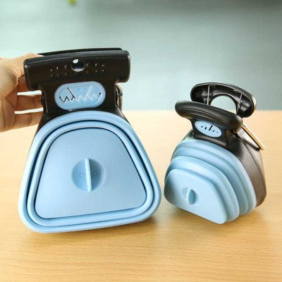Dog Pet Travel Foldable Pooper Scooper With 1 Roll Pets Gym From House