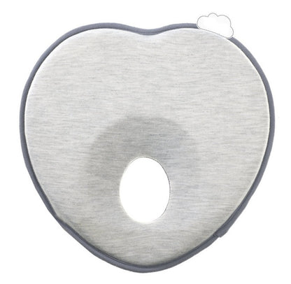 Newborn Infant Anti Roll Pillow Prevent Flat Head Neck Pillow Kids dealsniper-net Gray