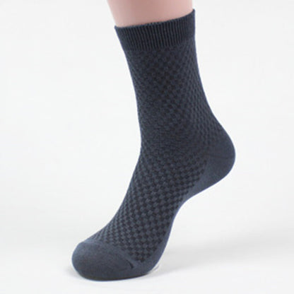 Socks men's new bamboo fiber men's socks Men dealsniper-net