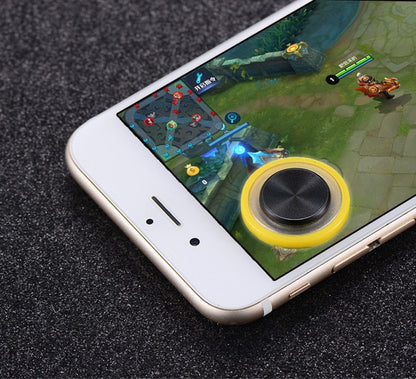 Mobile game joystick handle sucker Electronics DealSniper.net Yellow