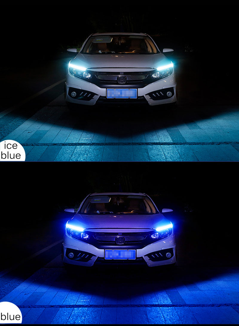 Car Light Turn Signal Led Strip Car LED Daytime Running Vehicle Gym From House