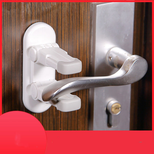 New Multi-function Door Handle Lock Anti-baby Pet Clip Hand Lock House Gym From House