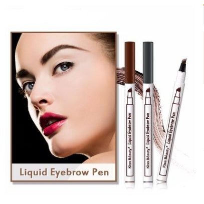 Waterproof Natural Eyebrow Pen Four-claw Eye Brow Tint Beauty dealsniper-net