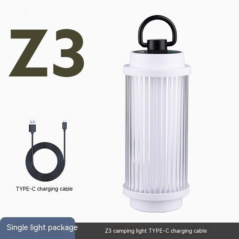 Camping LED Battery Tent Light Outdoor Home Decor Gym From House White Z3 Single Light USB