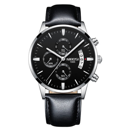 Men Watch Chronograph Sport Mens Watches Top Brand Men DealSniper.net G black