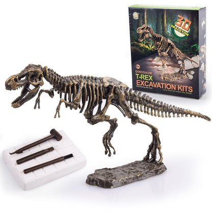 Dinosaur archaeological excavation toys DIY archaeological Kids DealSniper.net