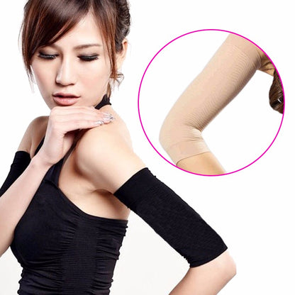 Women Arm Shaping Sleeves Ladies Elastic Slimming Shaperwear Deals DealSniper.net