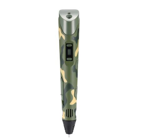 3D print pen 3D pen two generation graffiti 3D stereoscopic Kids dealsniper-net Camouflage USB