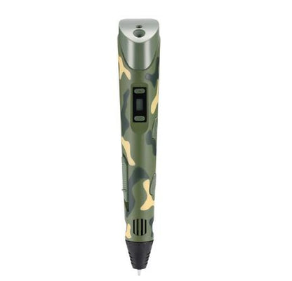 3D print pen 3D pen two generation graffiti 3D stereoscopic Kids dealsniper-net Camouflage USB
