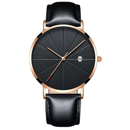 Simple calendar watch male creative waterproof quartz watch Jewelry DealSniper.net 9style