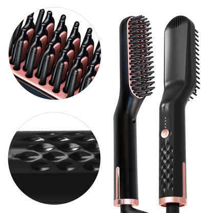 Multifunctional Electric Straightening Hair Comb Fast Irons