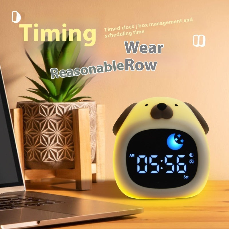 Animal Shape Pat Color Changing Small Night Lamp Gadgets DealSniper.net Alarm Clock Light Dog