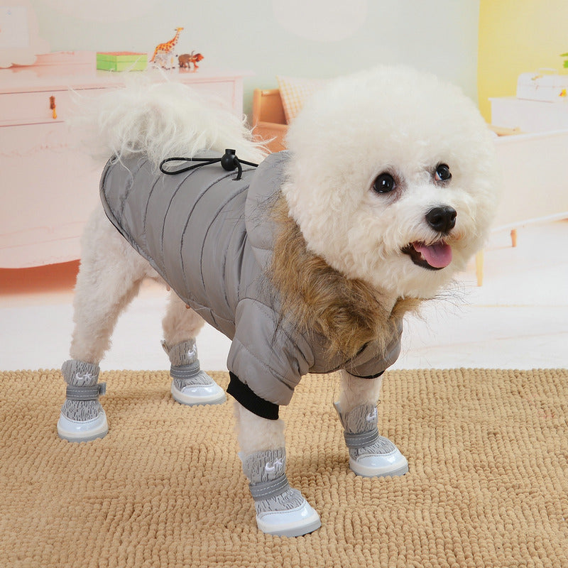 Paka Winter Jacket Pets DealSniper.net Grey L