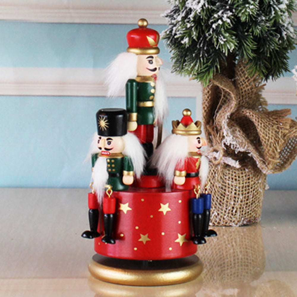 Music Bell Nutcracker Puppet House dealsniper-net