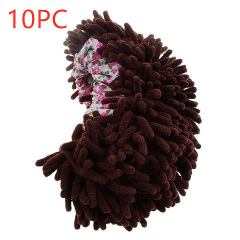 Mop Slippers Home DealSniper.net 10 pairs Coffee