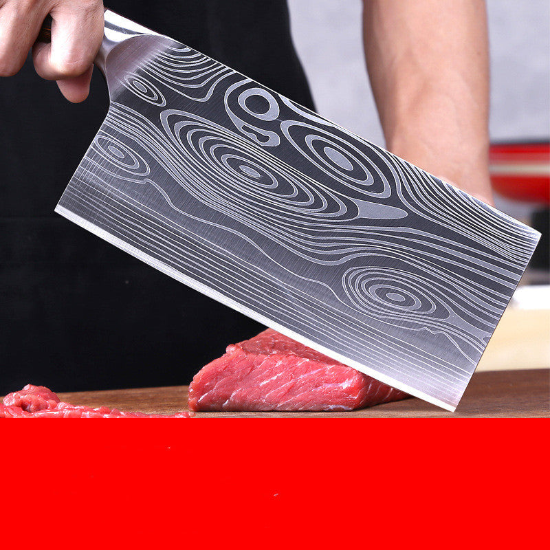 Net Red Kitchen Knife Damascus Laser Grain Chef Kitchen DealSniper.net