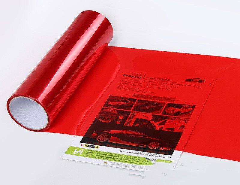 Customized Cutting Vehicle Lamp Film Colorful Auto Film Car Lamp Protective Film Vehicle dealsniper-net