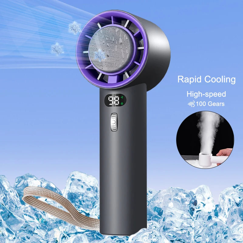 Portable Handheld Turbo Fan Cooling Semiconductor Refrigeration Electronics dealsniper-net