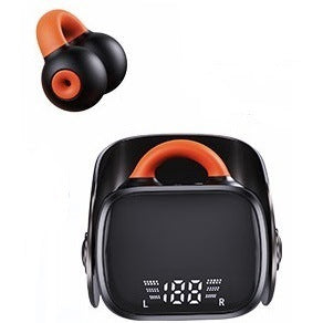 Clip-on Bluetooth Headset Sports Running Earphone Electronics dealsniper-net Black
