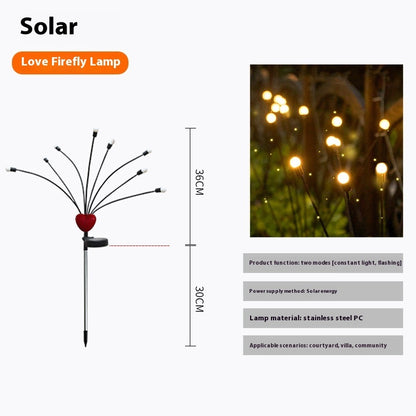 Solar Firefly Villa Outdoor Waterproof Garden Lamp Garden dealsniper-net Style5