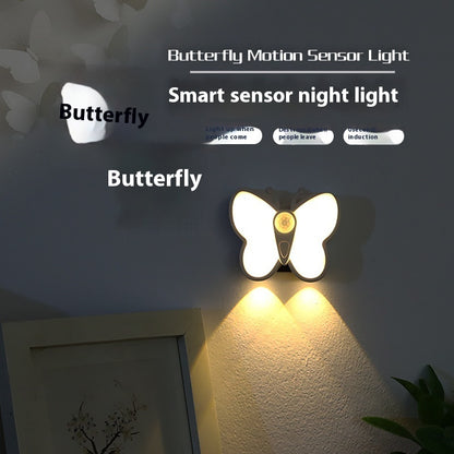Charging Smart Magnetic Led Human Body Small Induction Night Lamp Home Decor Gym From House