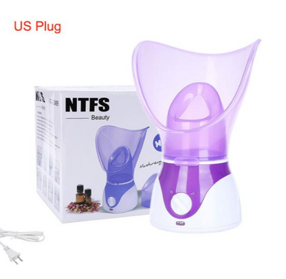 Facial Face Steamer Machine Pores Cleanser Mist Steam Sprayer Spa Sauna Skin Vaporizer Deep Cleansing Skin Care Beauty dealsniper-net US plug