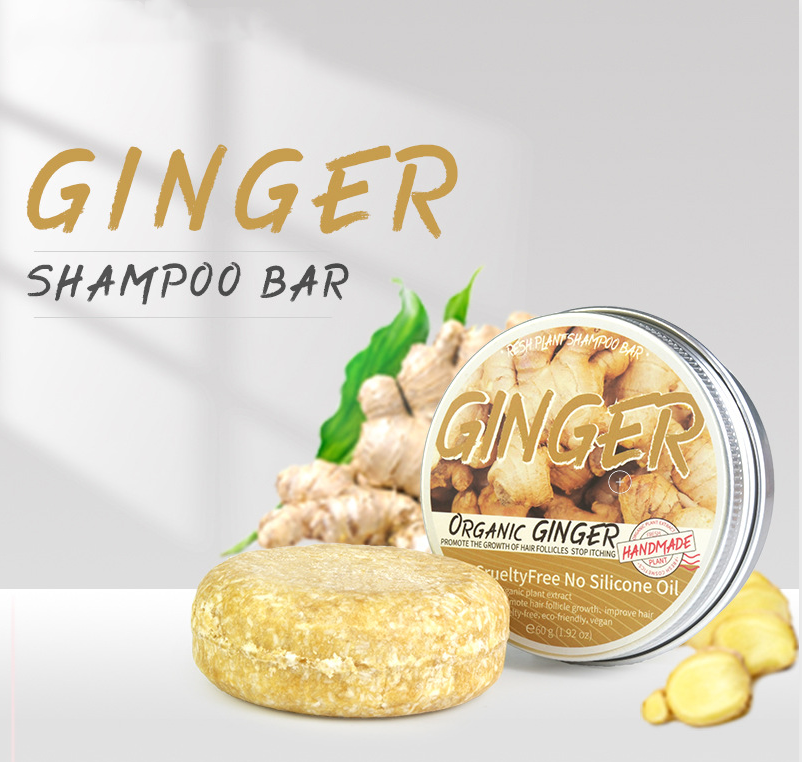 Ginger Shampoo Soap Anti-dandruff Refreshing Health dealsniper-net