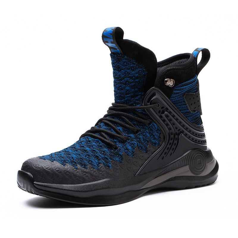 High-top Safety Shoes Construction Protective Footwear Men Steel Toe Shoes Breathable Hiking Boots Puncture Proof Work Boots Men DealSniper.net Blue 37
