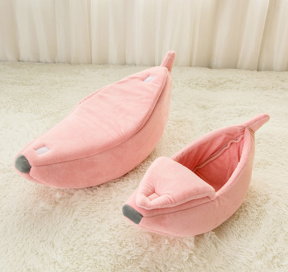 Pet House Dog Bed Banana Shape Dog House Cute Pet