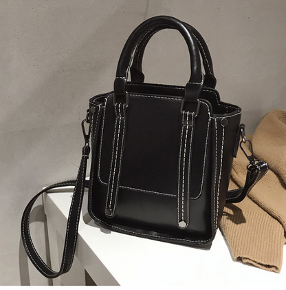 Retro little bag for ladies, ins new style for autumn/winter Women dealsniper-net Black