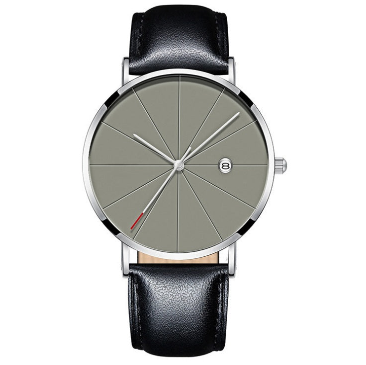 Simple calendar watch male creative waterproof quartz watch Jewelry DealSniper.net 3style