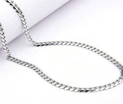 European and American titanium steel Cuban chain Jewelry dealsniper-net