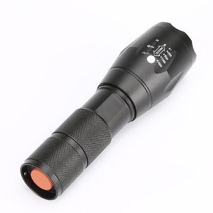 Portable Mini Flashlight LED ZOOM Torch Hunting Flashlight