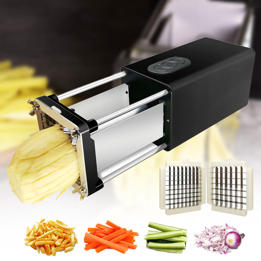 Kitchen Gadget Electric French Fry Cutter With Blades