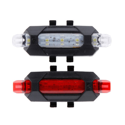 Bike Bicycle light LED Taillight Outdoor dealsniper-net Whiteredset