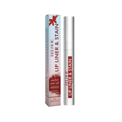 Peeling Lip Gloss Waterproof Lip Liner Stain Tattoo Beauty Gym From House Red Brown 3ml